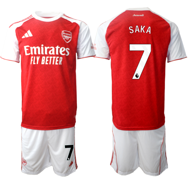 Men 2025-2026 Club Arsenal home red #7 Soccer Jersey 01->arsenal jersey->Soccer Club Jersey